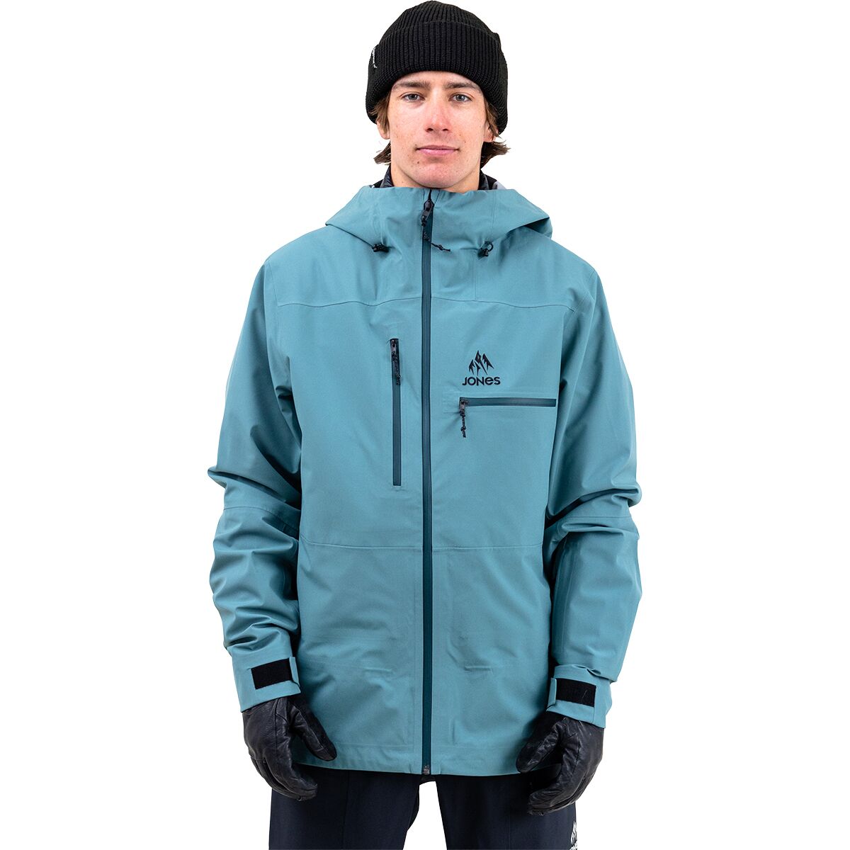 Image of Jones Snowboards Shralpinist Stretch Recycled Jacket - Men's Atlantic Blue, M