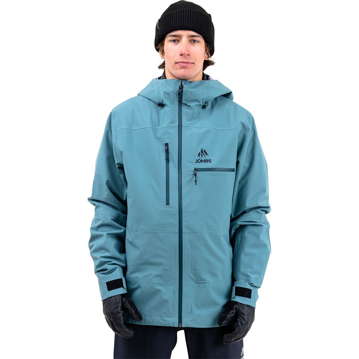 Image of Jones Snowboards Shralpinist Stretch Recycled Jacket - Men's Atlantic Blue, XL