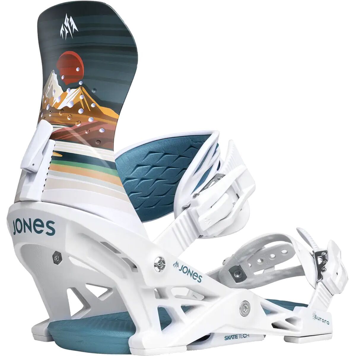 Image of Jones Snowboards Aurora Snowboard Binding - 2026 - Women's Annie Brace White, M