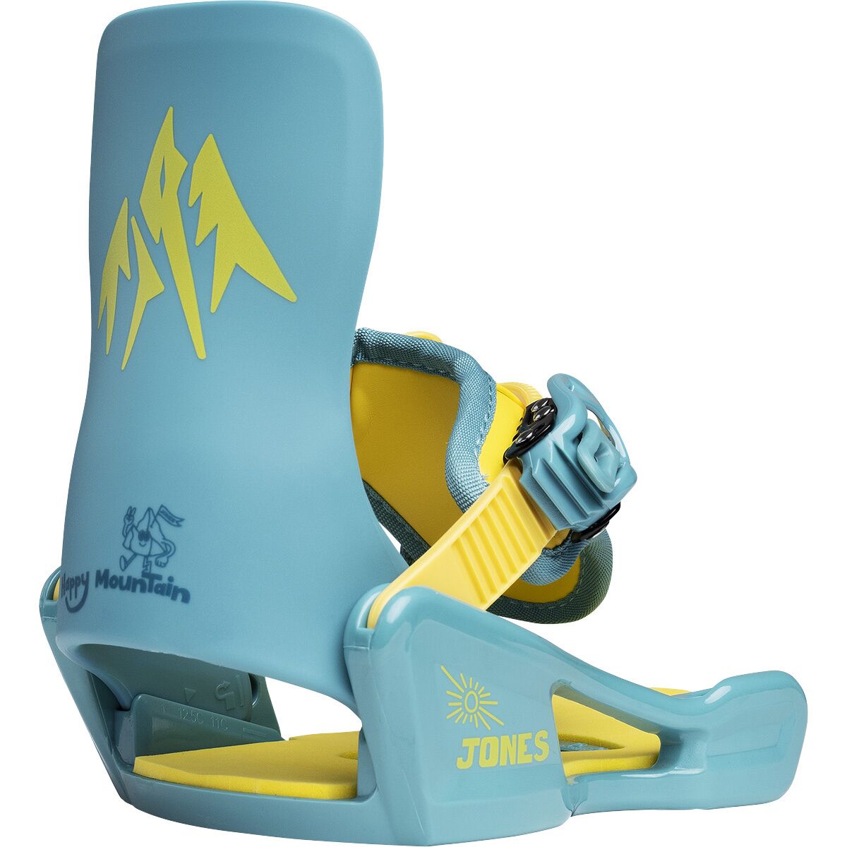 Image of Jones Snowboards Happy Mountain Snowboard Binding - 2027 - Kids' Icy Horizon Blue, XXS