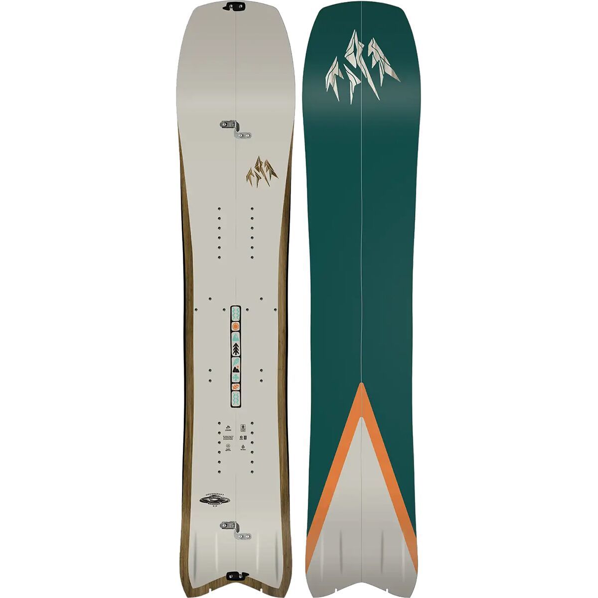 Jones Snowboards Hovercraft 2.0 Splitboard - 2026 Natural, 156cm wide