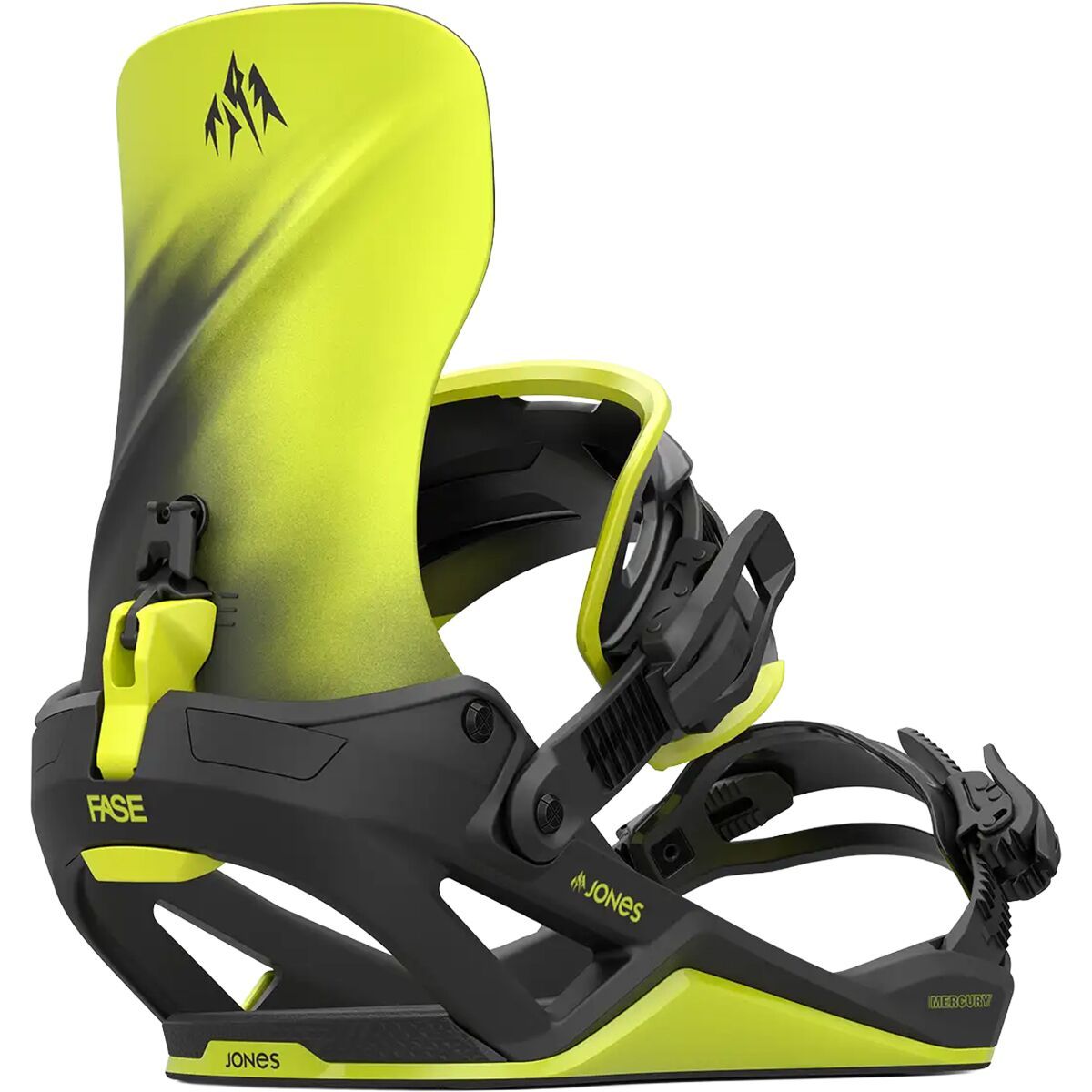 Image of Jones Snowboards Mercury FASE Snowboard Binding - 2026 Lime Art, L