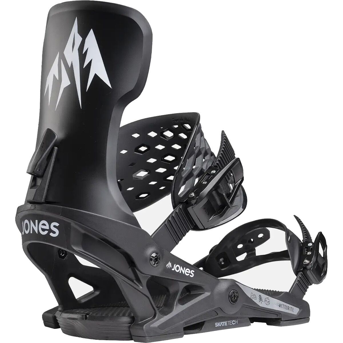 Image of Jones Snowboards Meteorite Snowboard Binding - 2026 Eclipse Black, L