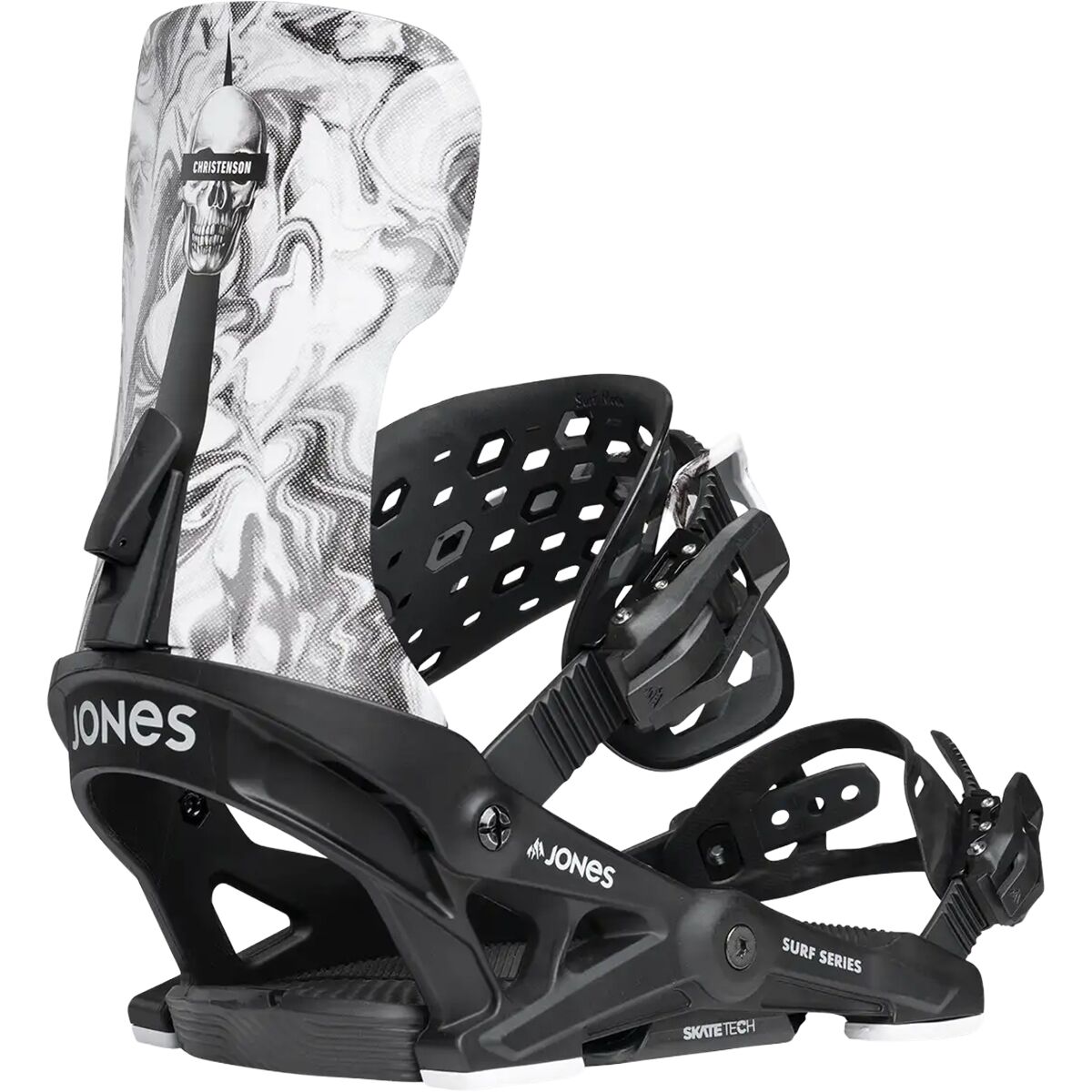 Image of Jones Snowboards Meteorite Surf Series Snowboard Binding - 2026 Surf Series Black, S