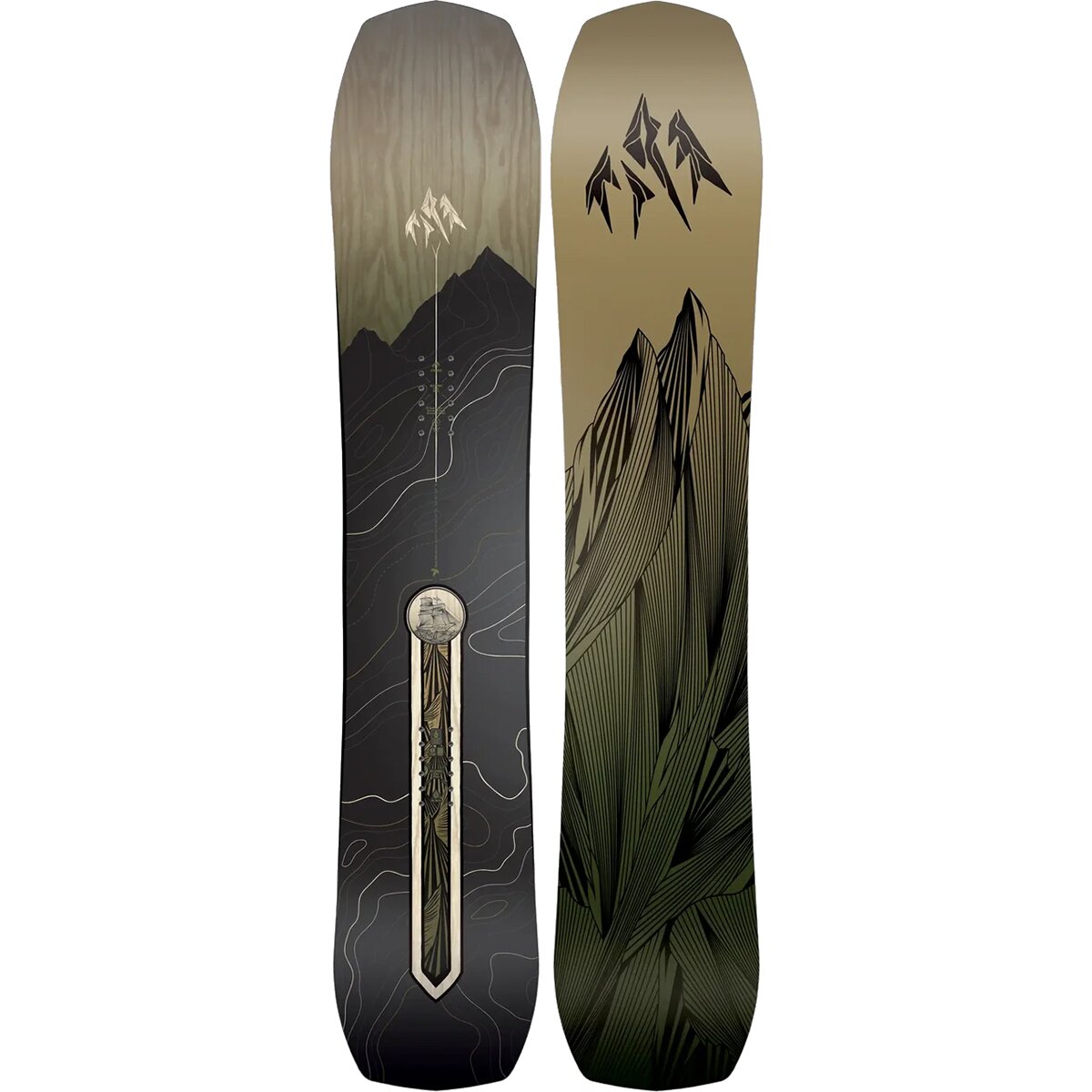 Jones Snowboards Flagship Junior Snowboard - 2027 - Kids' Black, 127cm