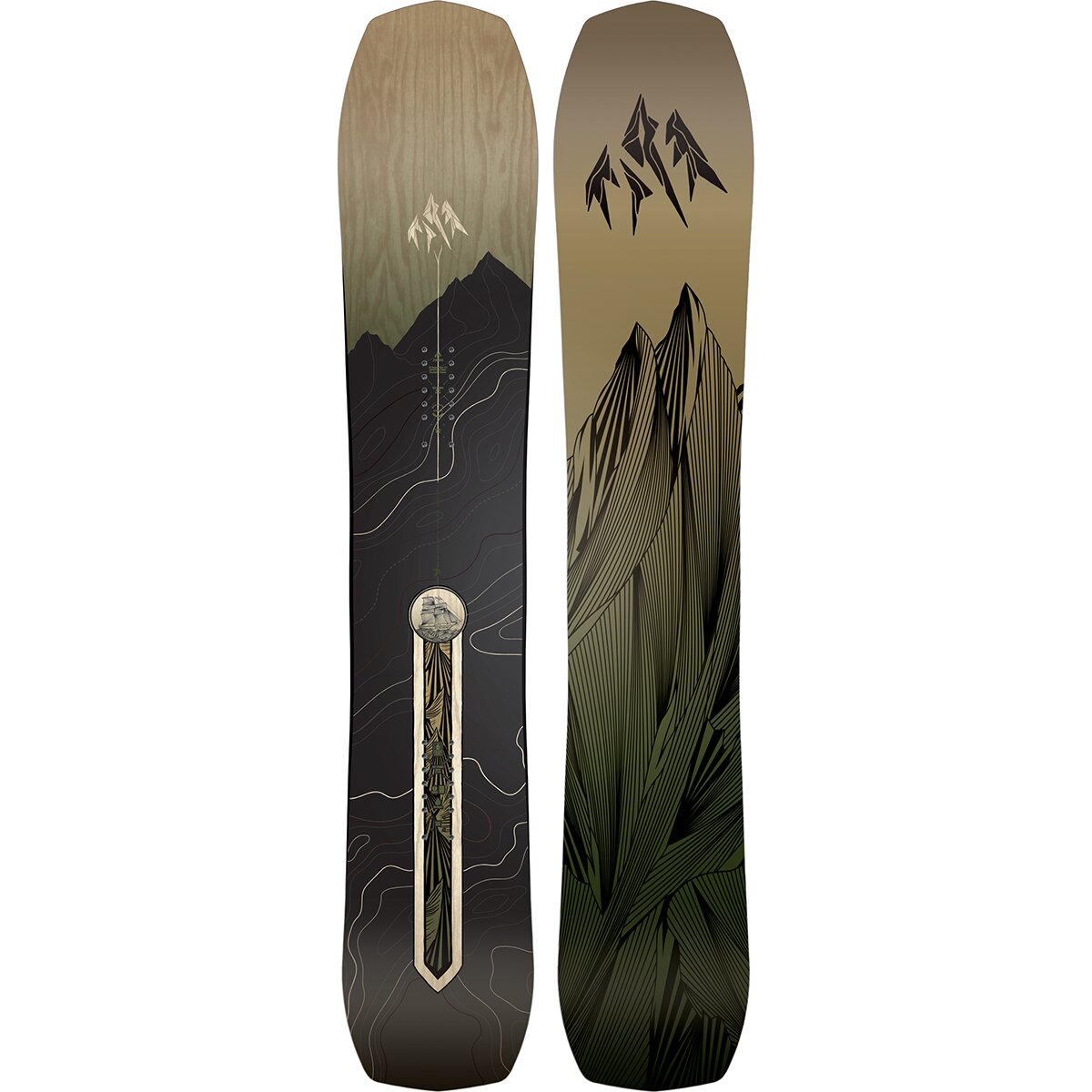 Image of Jones Snowboards Flagship Snowboard - 2027 Black, 162cm wide