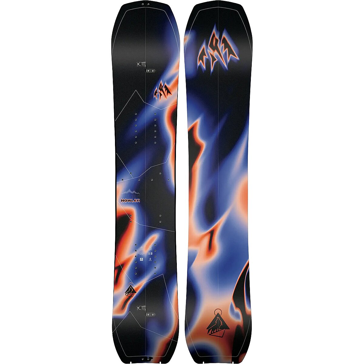 Jones Snowboards Jones Snowboards Howler Splitboard - 2027 Black, 160cm wide - $1049.95 at Backcountry.com