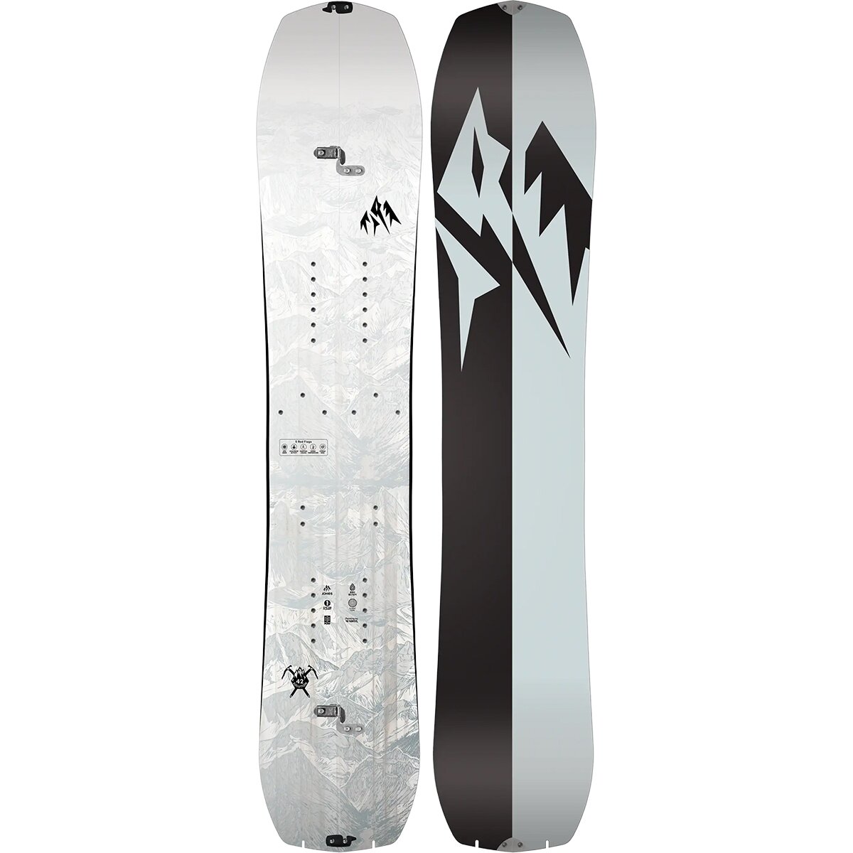 Image of Jones Snowboards Solution Junior Splitboard - 2027 - Kids' White, 142cm