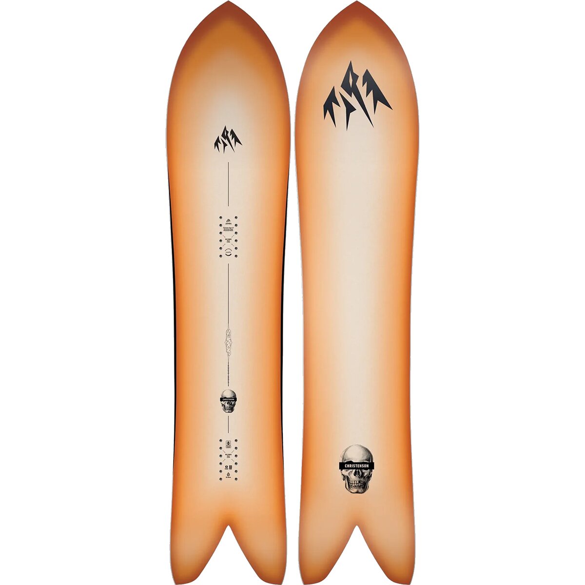 Image of Jones Snowboards Storm Chaser Snowboard - 2027 Orange, 142cm