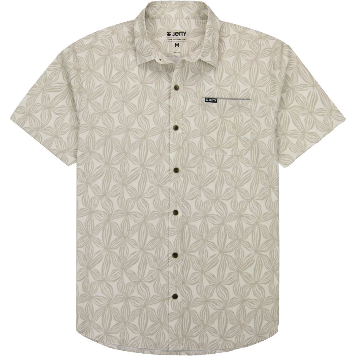 Image of Jetty Garwood Shirt - Men's Cream, XL