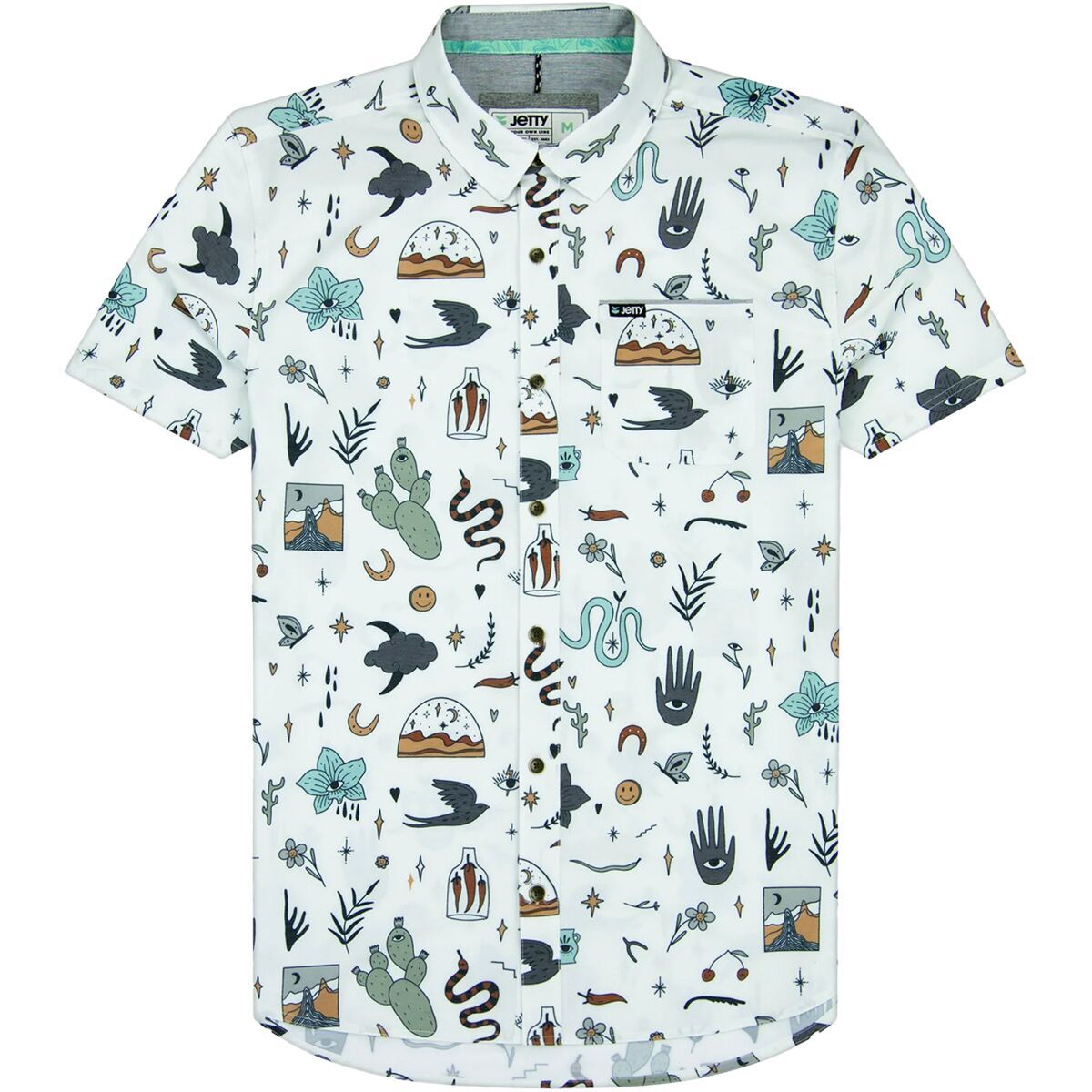 Image of Jetty Garwood Shirt - Men's White, S