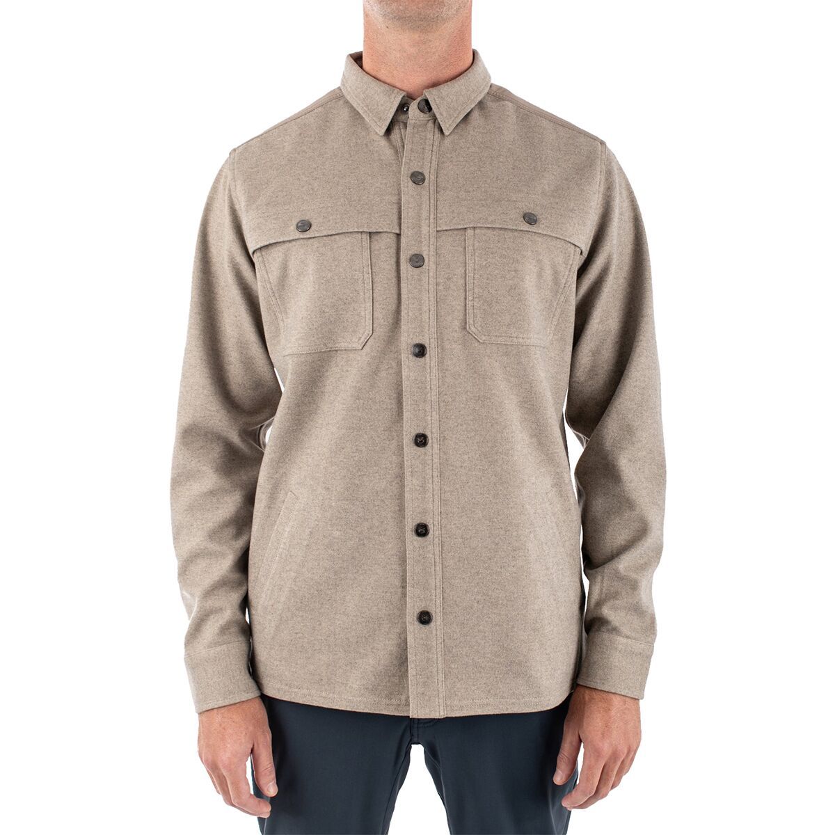 Jetty Maverick Jac-Shirt - Men's Oat, S