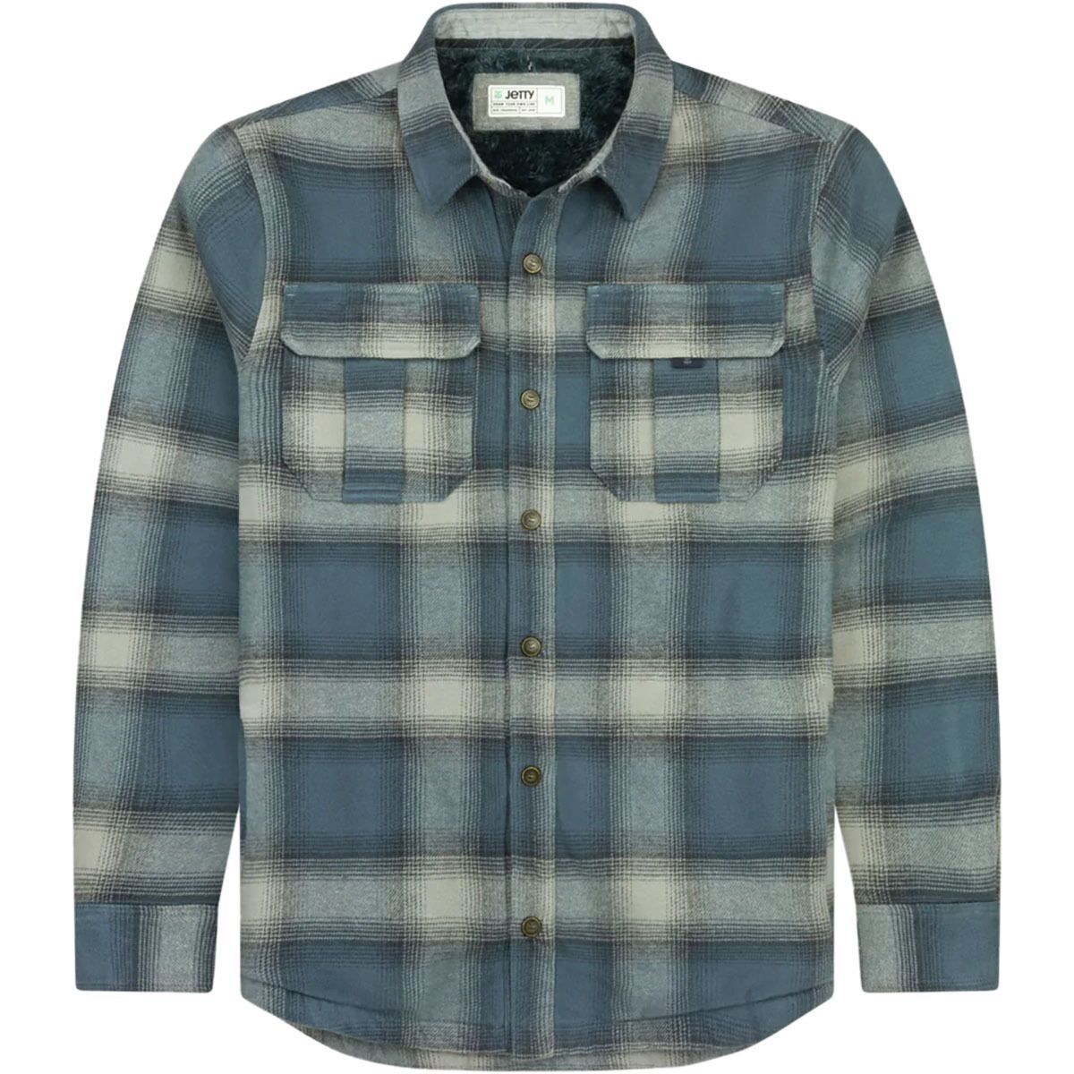 Image of Jetty Sherpa Jacket - Men's Grey, S