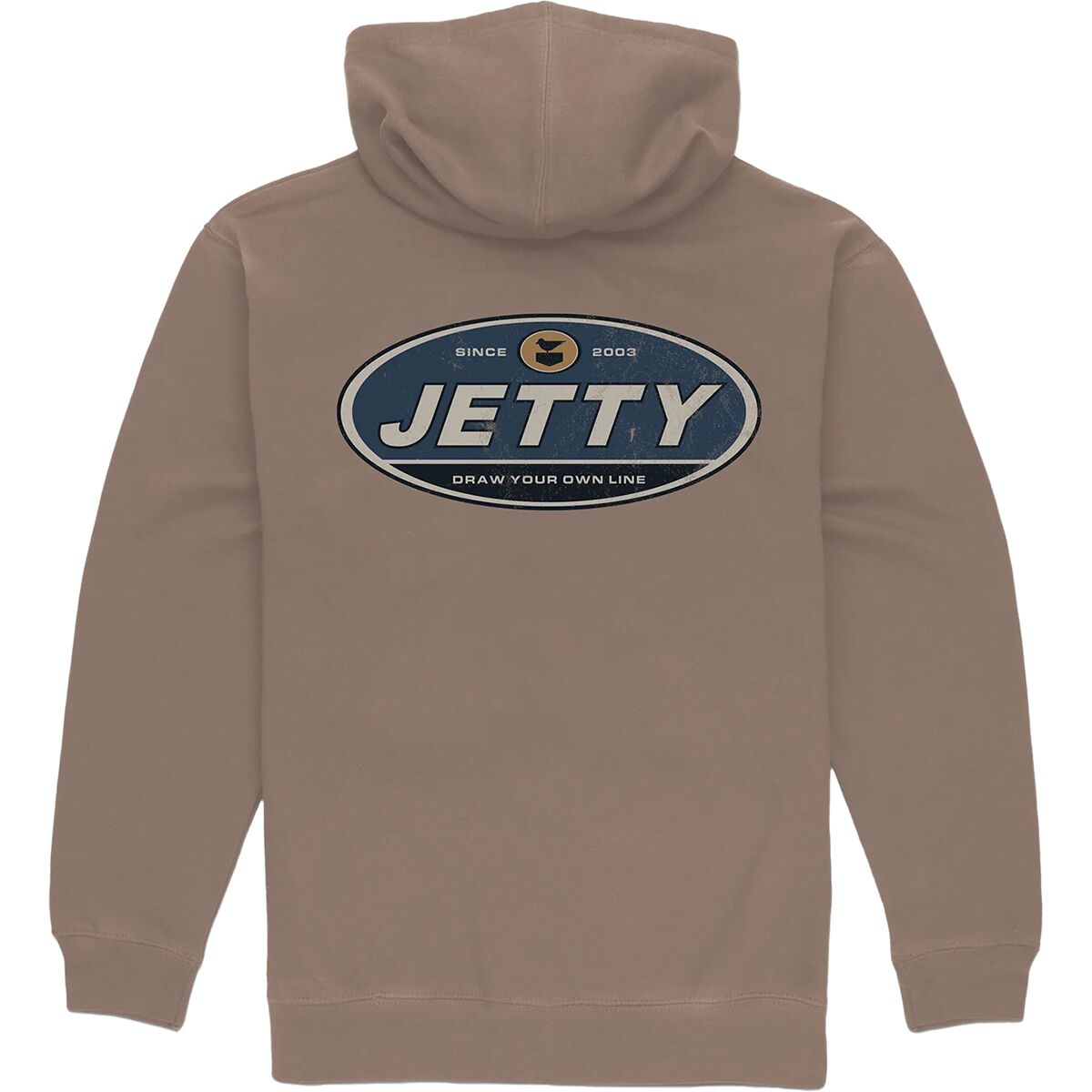 Jetty Jetty Throwback Hoodie - Men's Brown, M