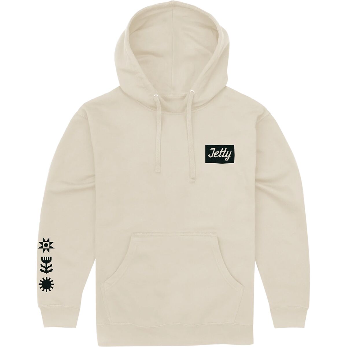 Jetty Jetty Tokens Hoodie - Men's Bone, L