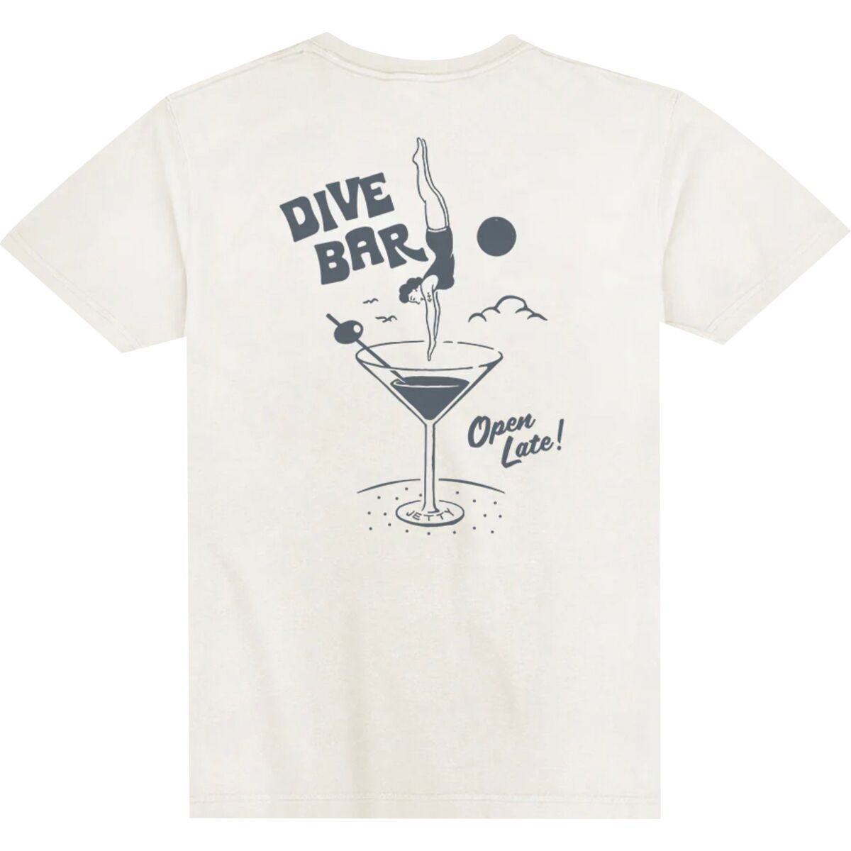Image of Jetty Dive Bar T-Shirt - Men's White, S