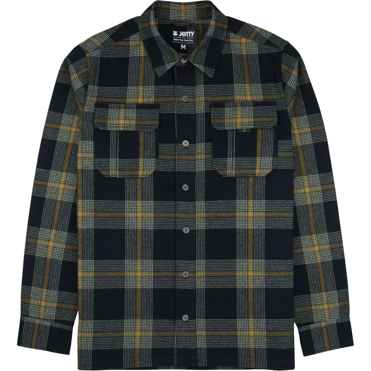 Image of Jetty Arbor Flannel - Men's Navy 2, L