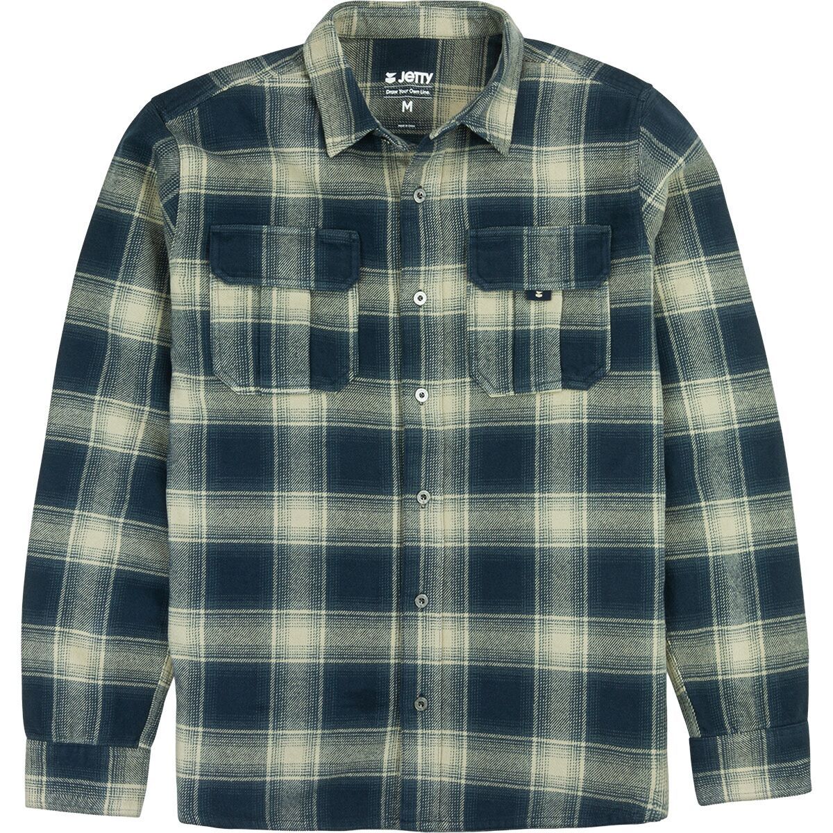 Image of Jetty Arbor Flannel - Men's Storm, M