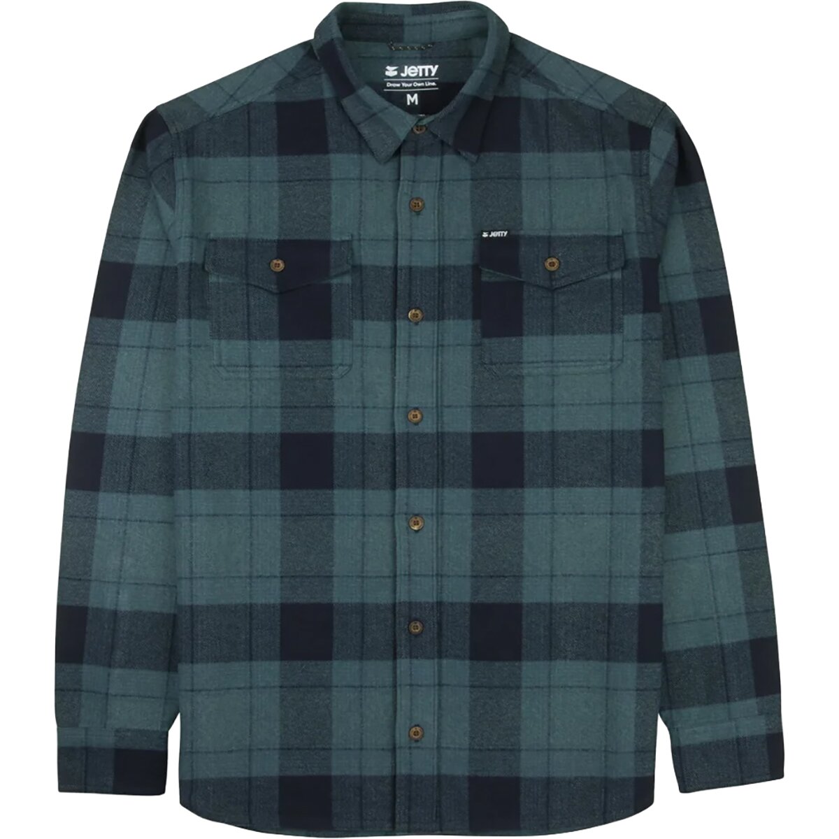 Image of Jetty Breaker Flannel - Men's Atlantic, XL