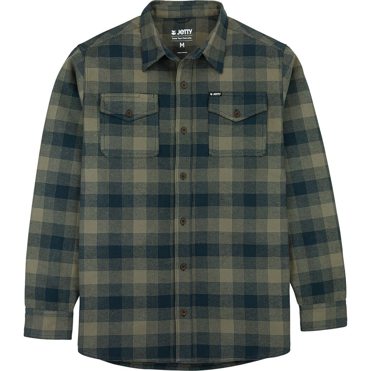 Image of Jetty Breaker Flannel - Men's Brown, S