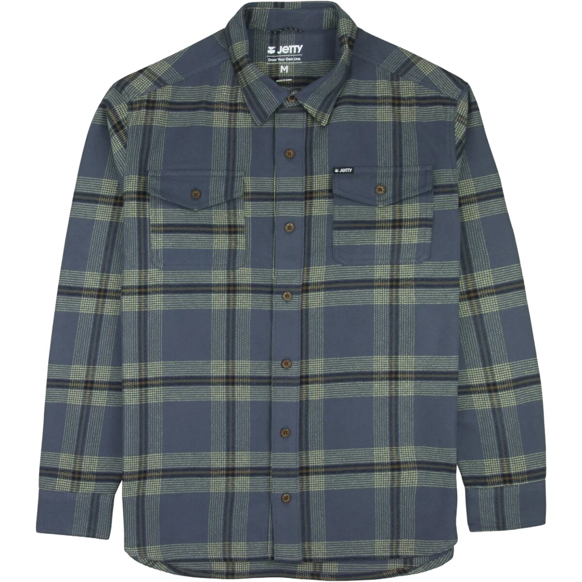 Image of Jetty Breaker Flannel - Men's Indigo, M
