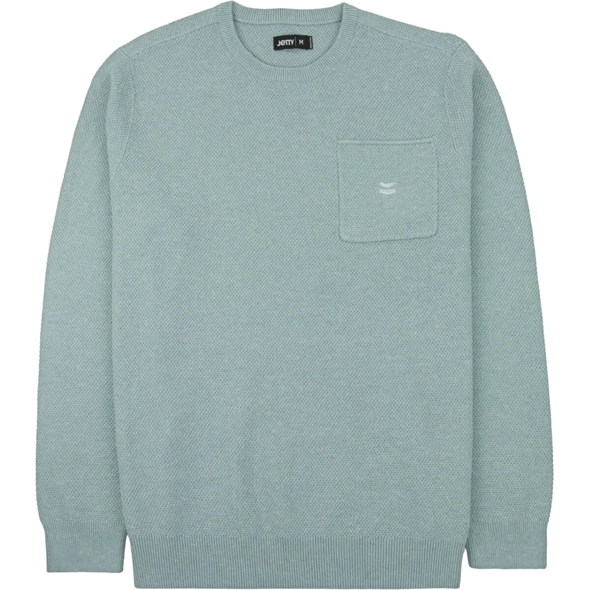 Image of Jetty Brine Sweater - Men's Light Grey, XL