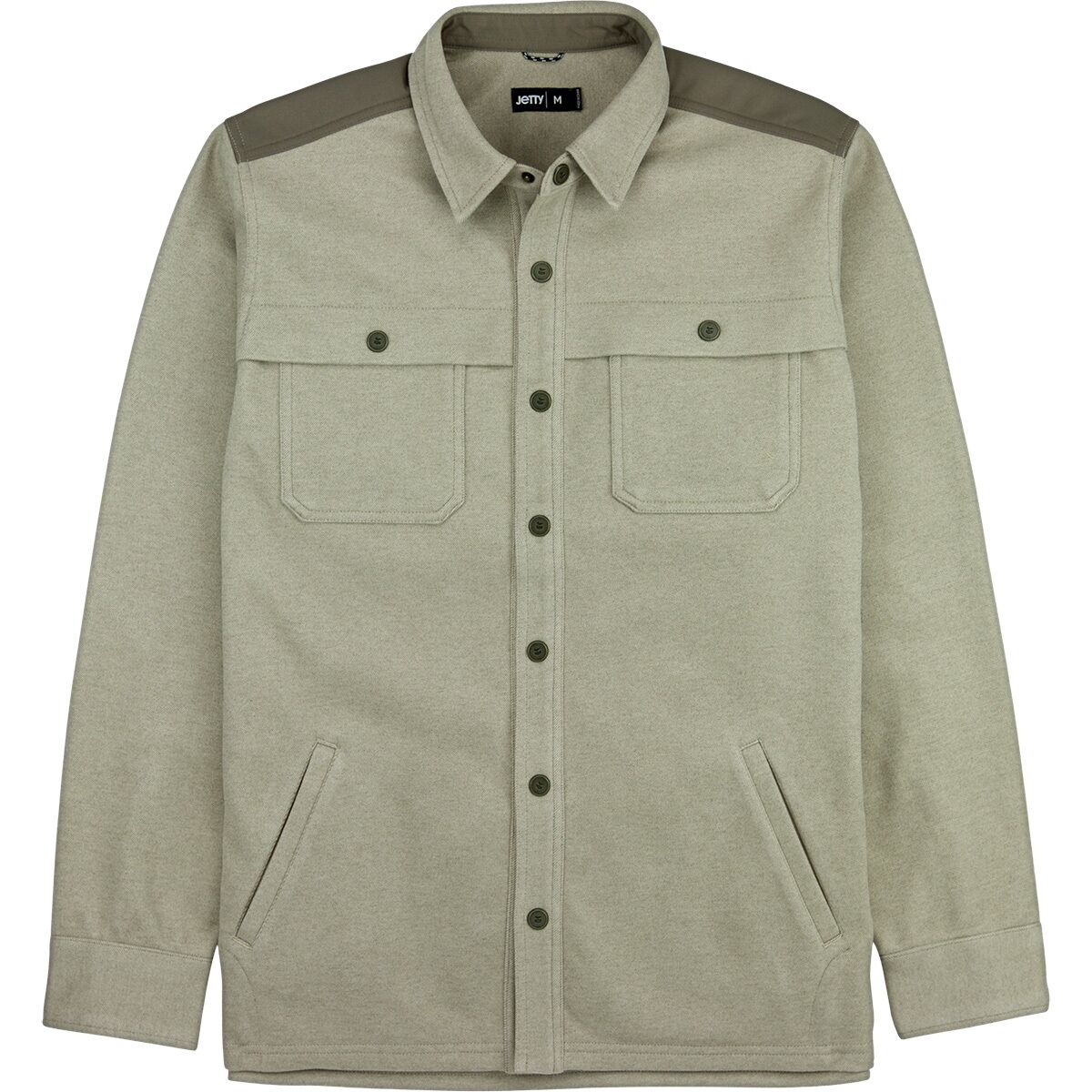 Image of Jetty Maverick Jacshirt - Men's Tan, M