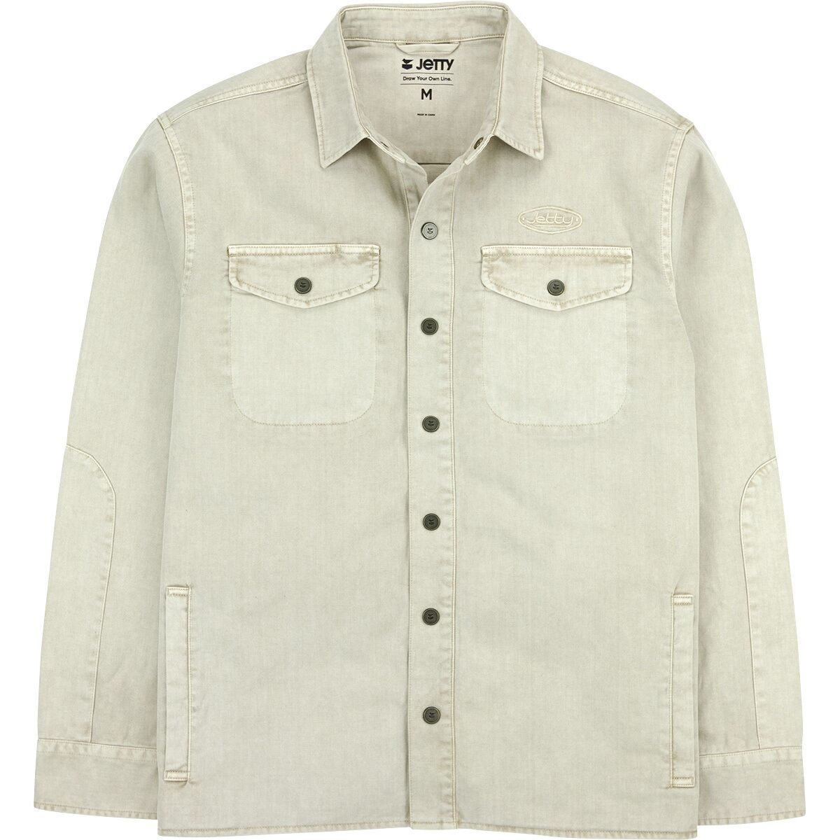 Image of Jetty McCaffrey Long-Sleeve Work Shirt - Men's Pumice, L