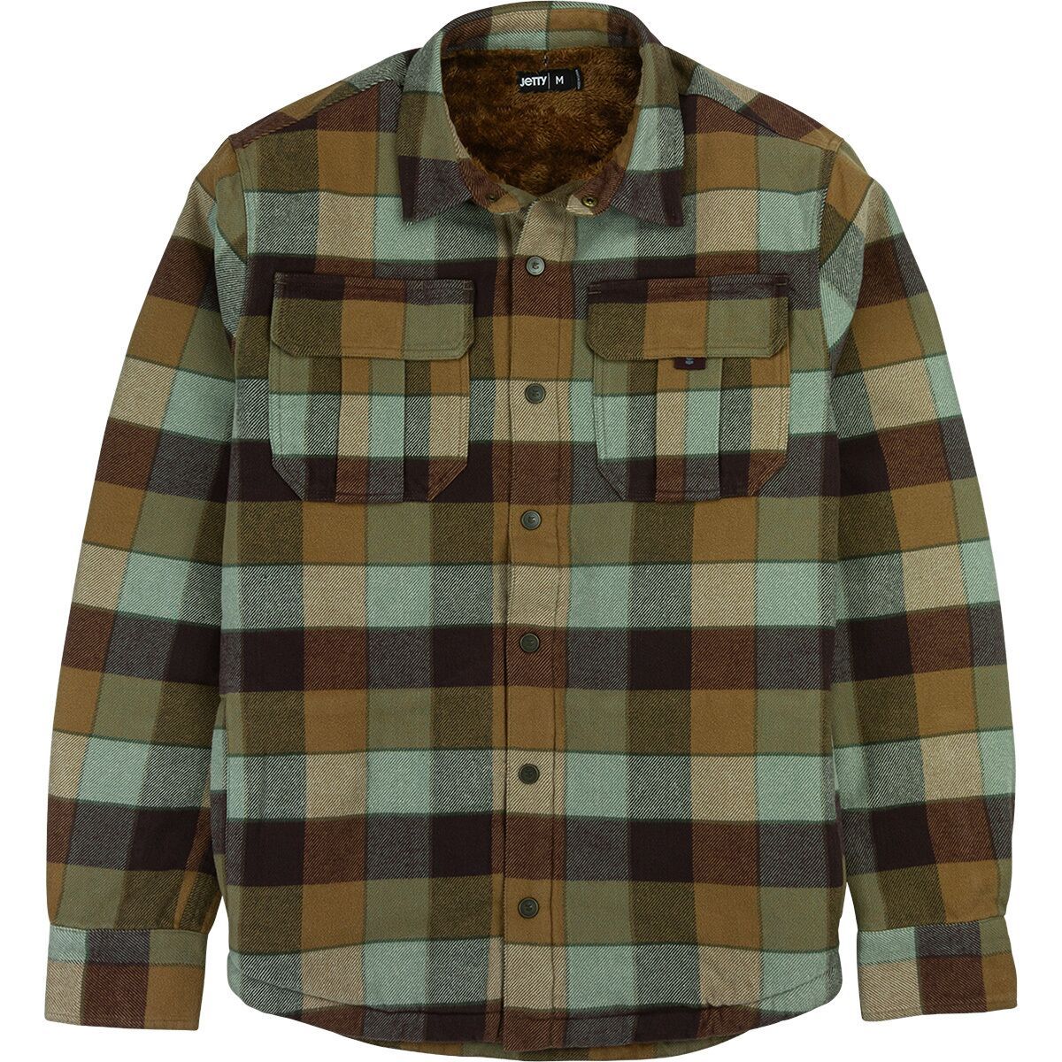 Image of Jetty Sherpa Jacket - Men's Rust, S