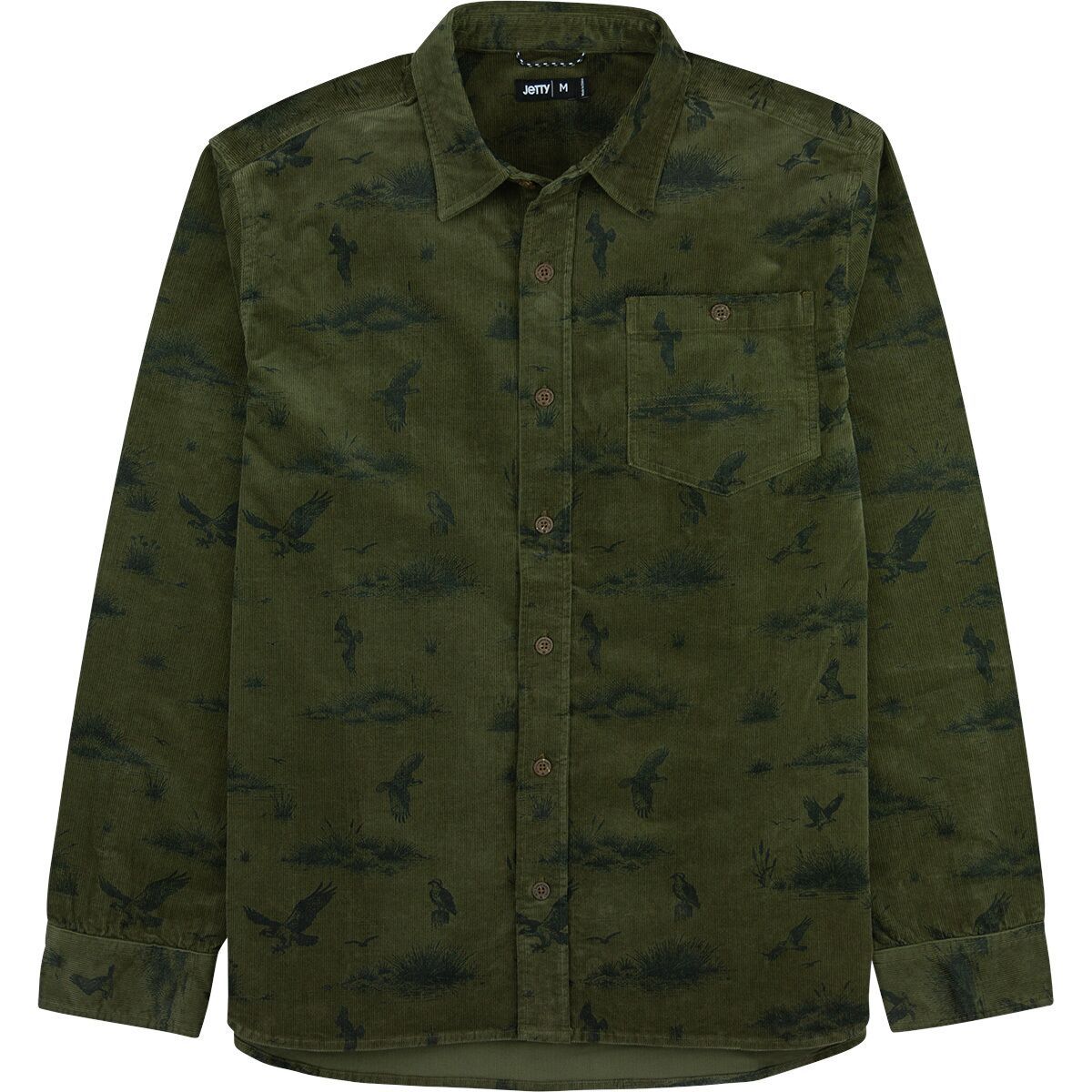 Jetty Shoals Corduroy Shirt - Men's Olive, L