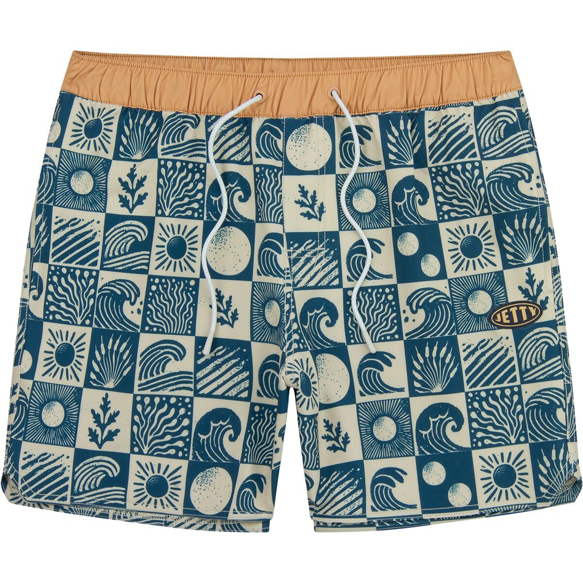 Image of Jetty Bayside Volley Short - Men's Oyster Blue, S
