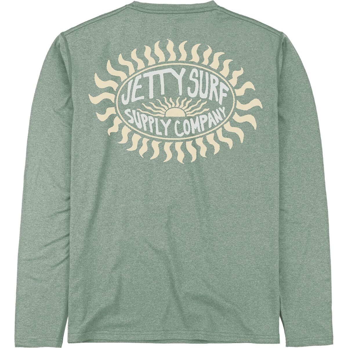 Jetty Jetty Hydra UV Crewneck Top - Men's Sage, M