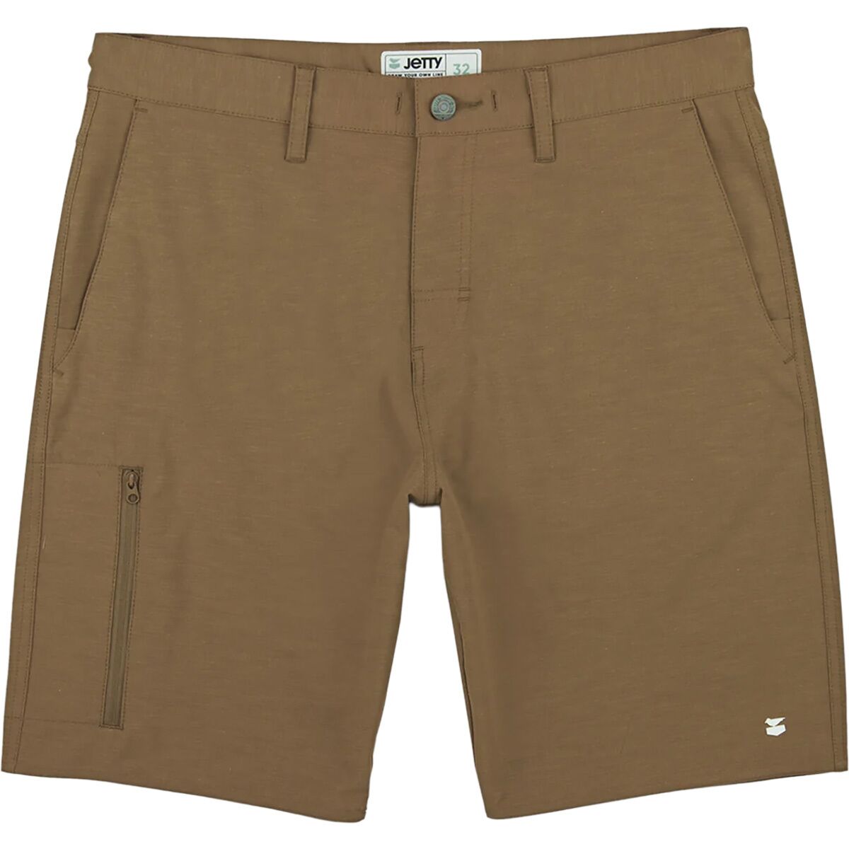 Image of Jetty Polywog Hybrid Walkshort - Men's Khaki, 33