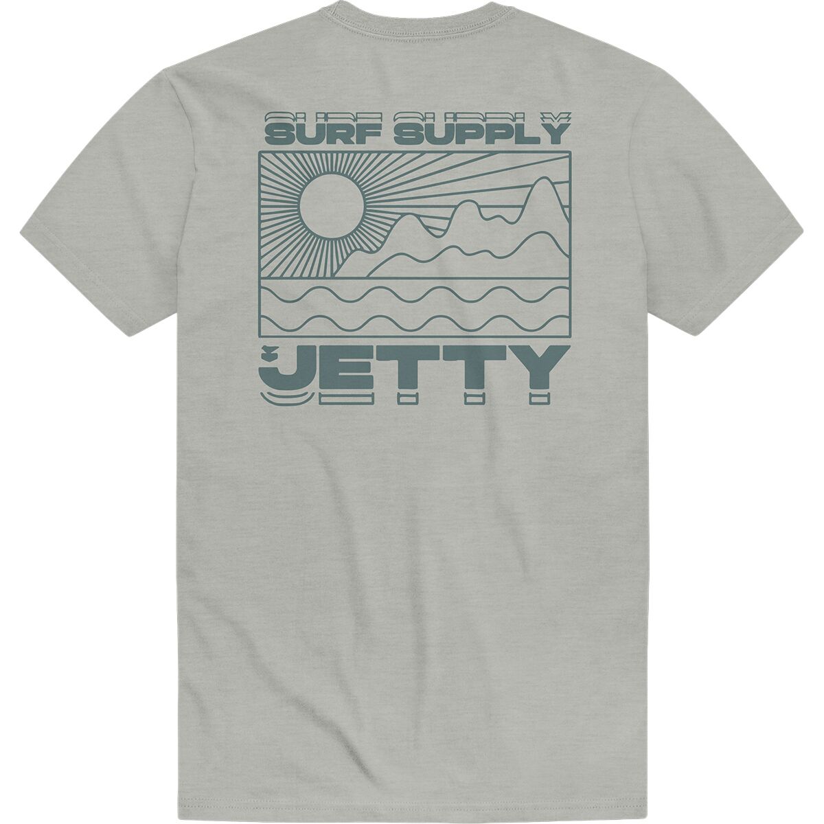 Jetty Jetty Rayflow T-Shirt - Men's Stone, M