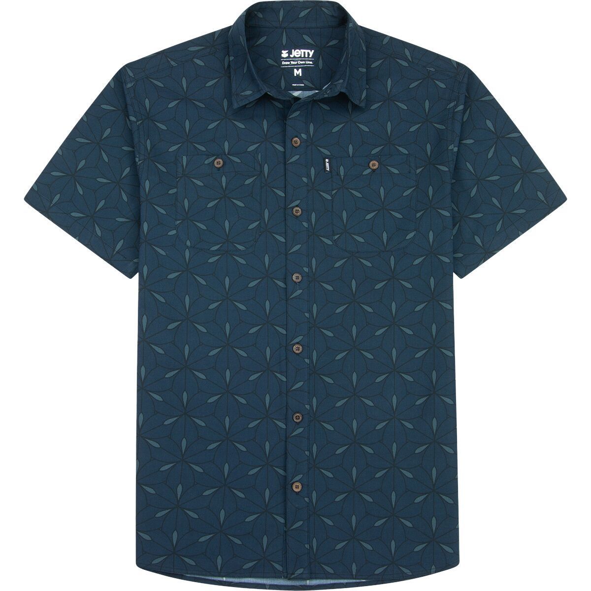 Image of Jetty Seabrite Shirt - Men's Navy, S