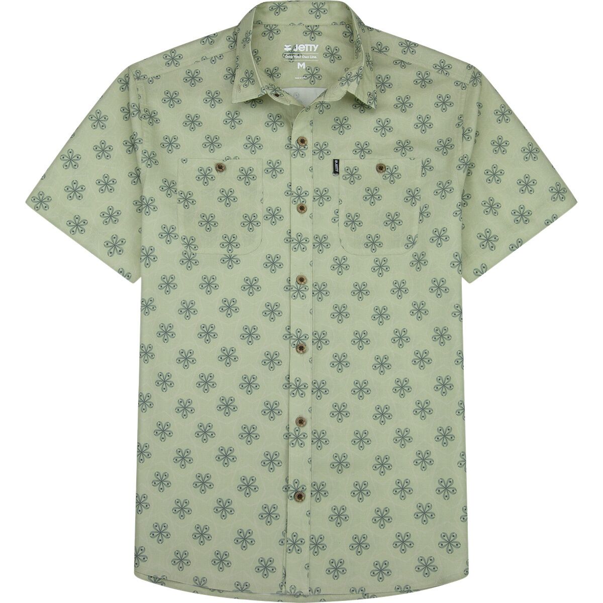 Jetty Jetty Seabrite Shirt - Men's Sage, XL
