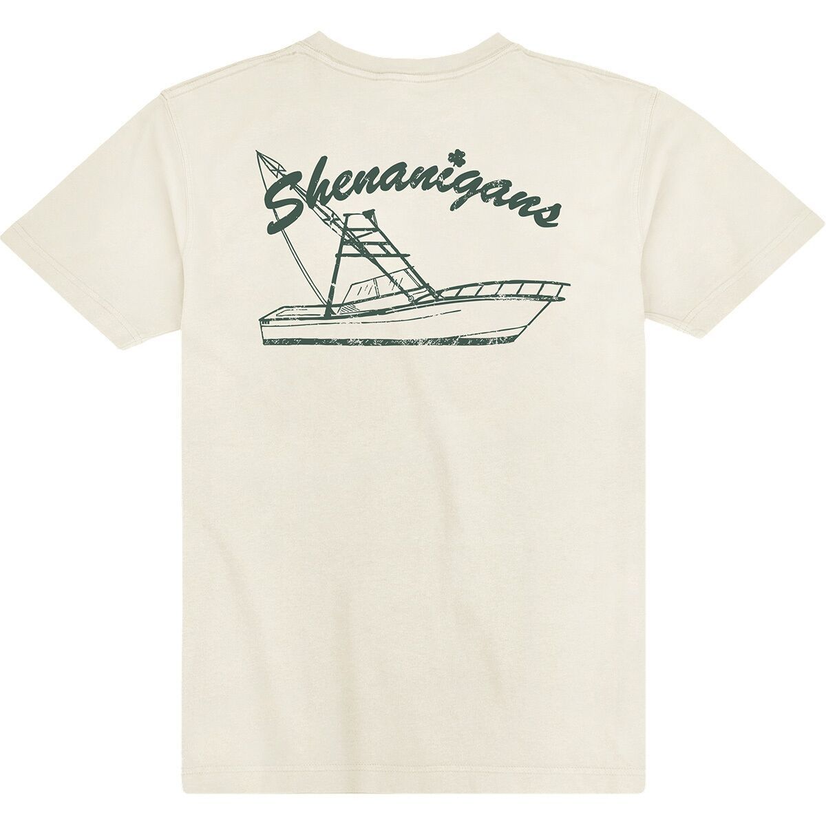 Image of Jetty Shenanigans T-Shirt - Men's Vintage White, XXL