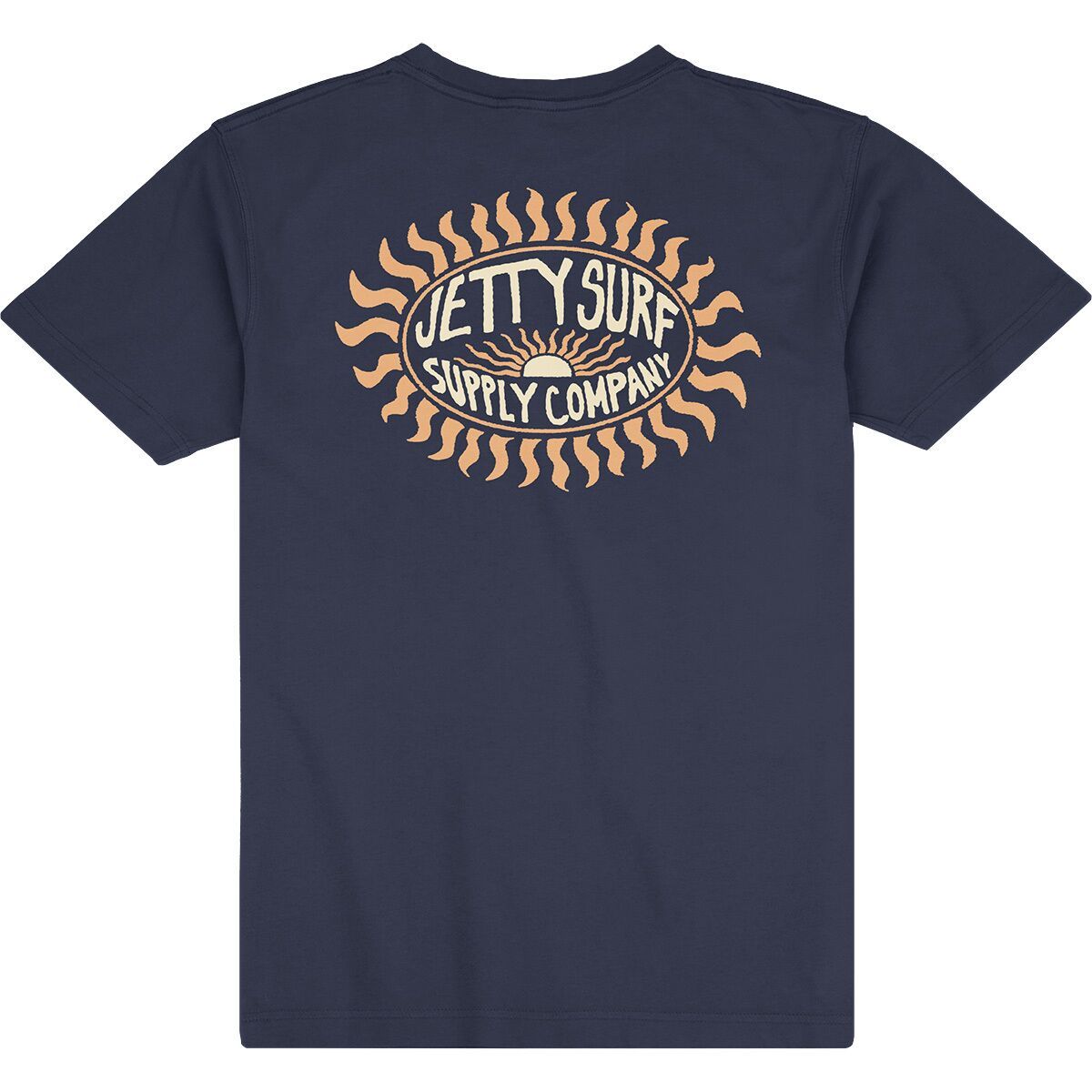 Image of Jetty Sun Seeker T-Shirt - Men's Harbor Blue, S