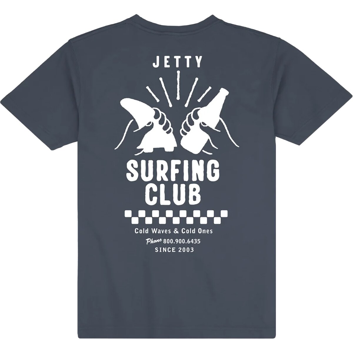 Image of Jetty Clink T-Shirt -Men's Navy, XL