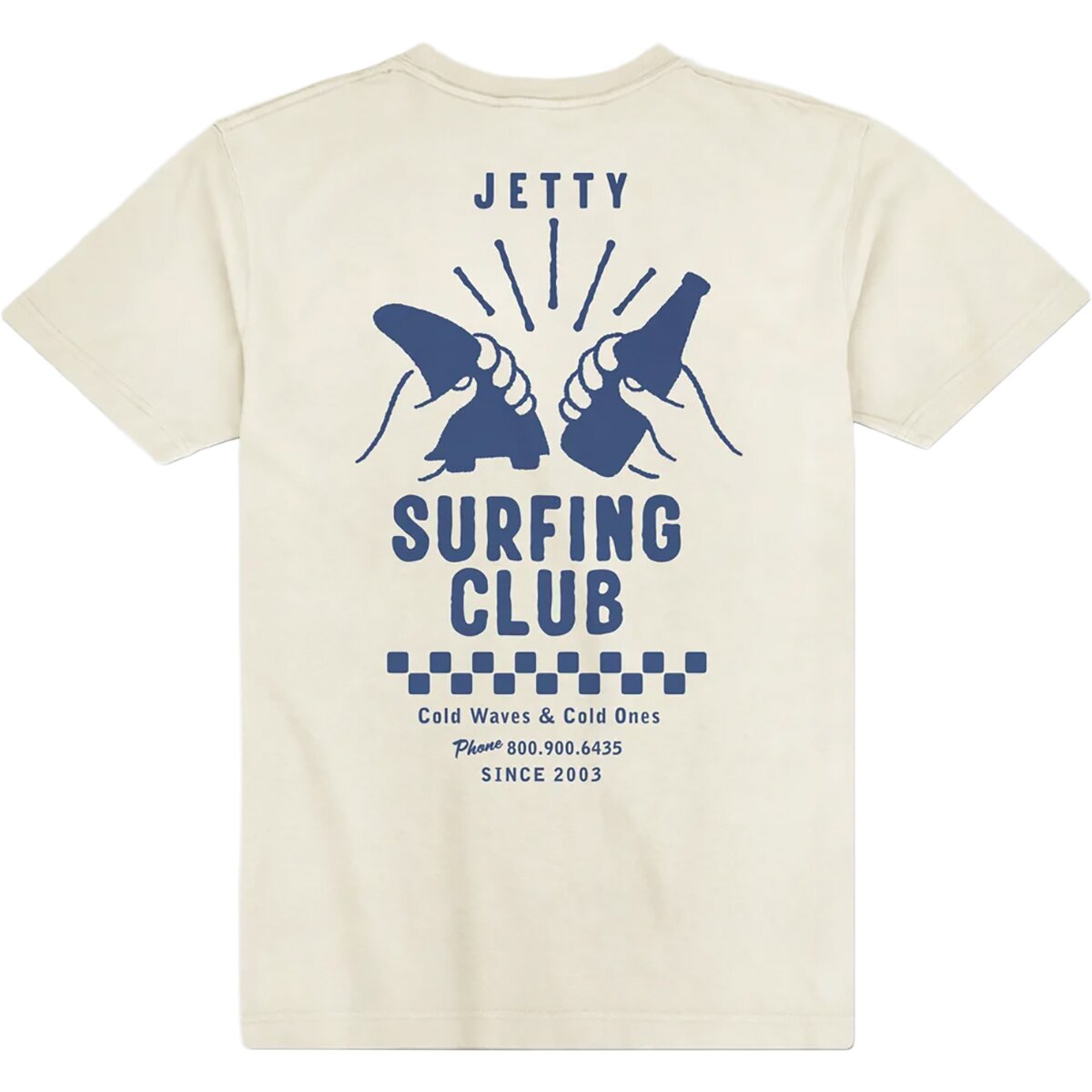 Image of Jetty Clink T-Shirt -Men's White, L