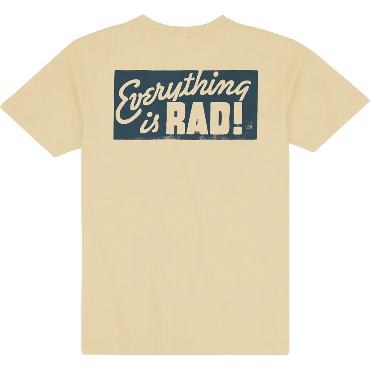 Image of Jetty Its Rad T-Shirt - Men's Apricot, S