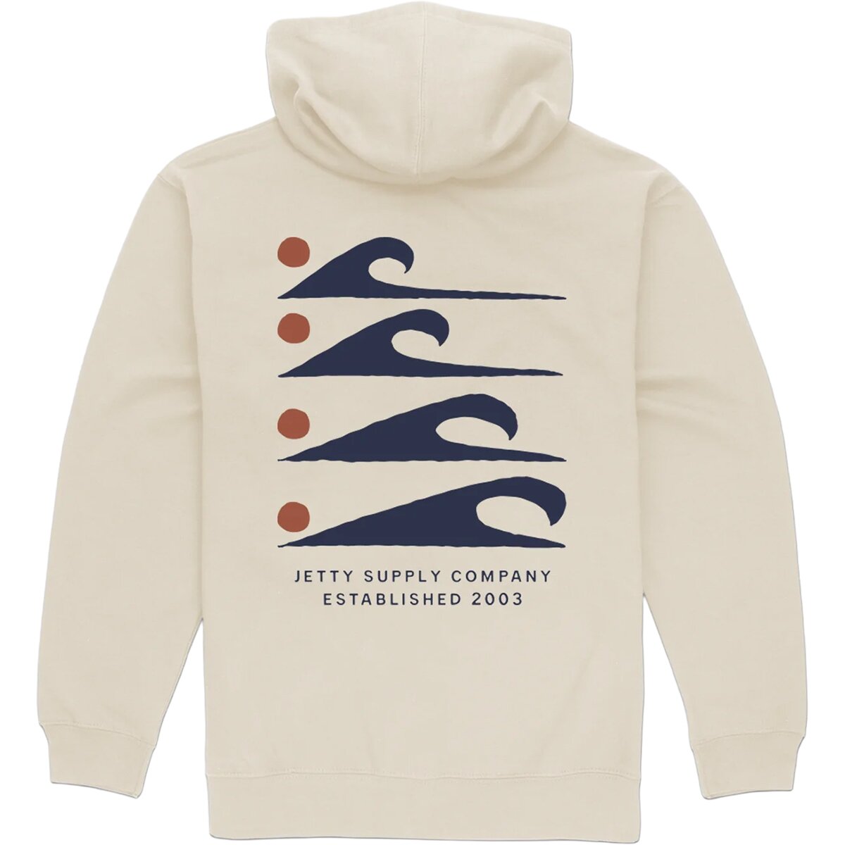 Image of Jetty Procession Hoodie - Men's Bone, L