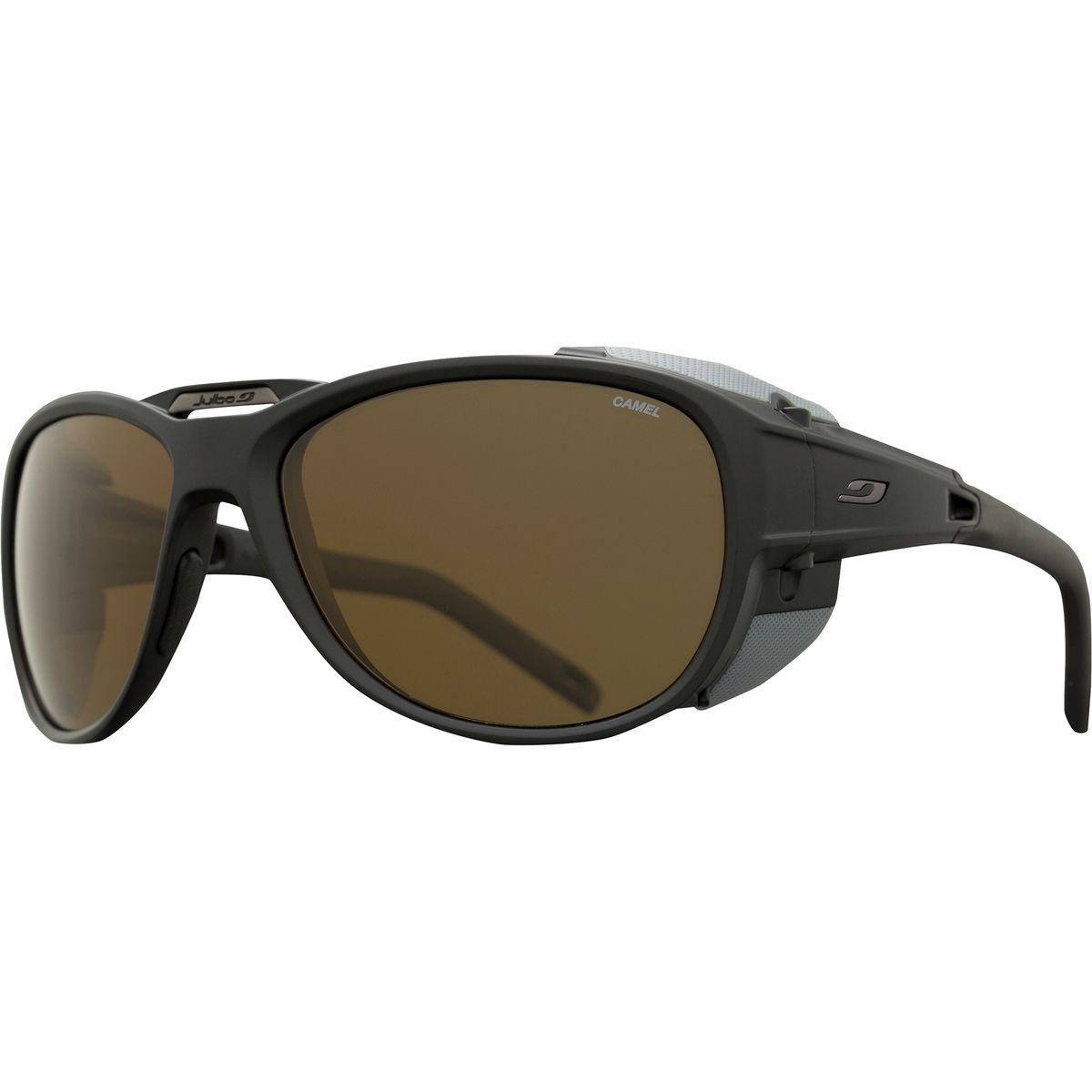 Image of Julbo Explorer REACTIV Sunglasses Black Matte/Black REACTIV 2-4 Polarized, One Size