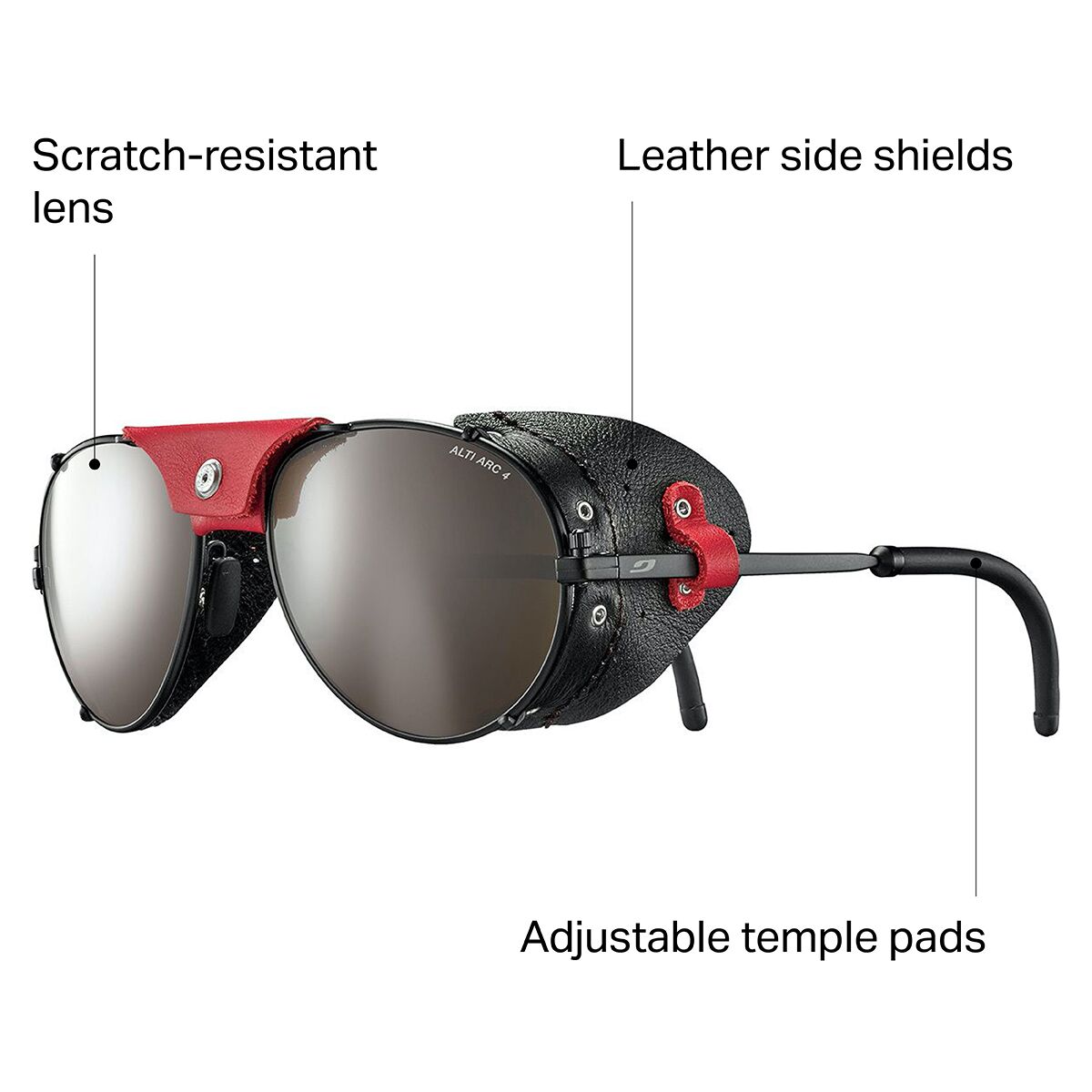 Julbo Cham Alti Arc 4 Glass Sunglasses Accessories