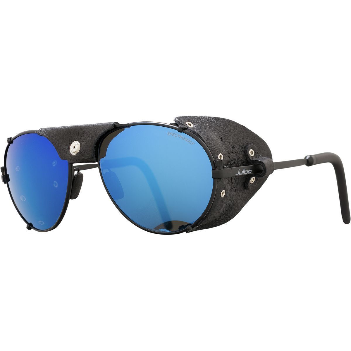Image of Julbo Cham Spectron 3 Sunglasses Matte Black/Black - Grey/Multilayer Blue, One Size