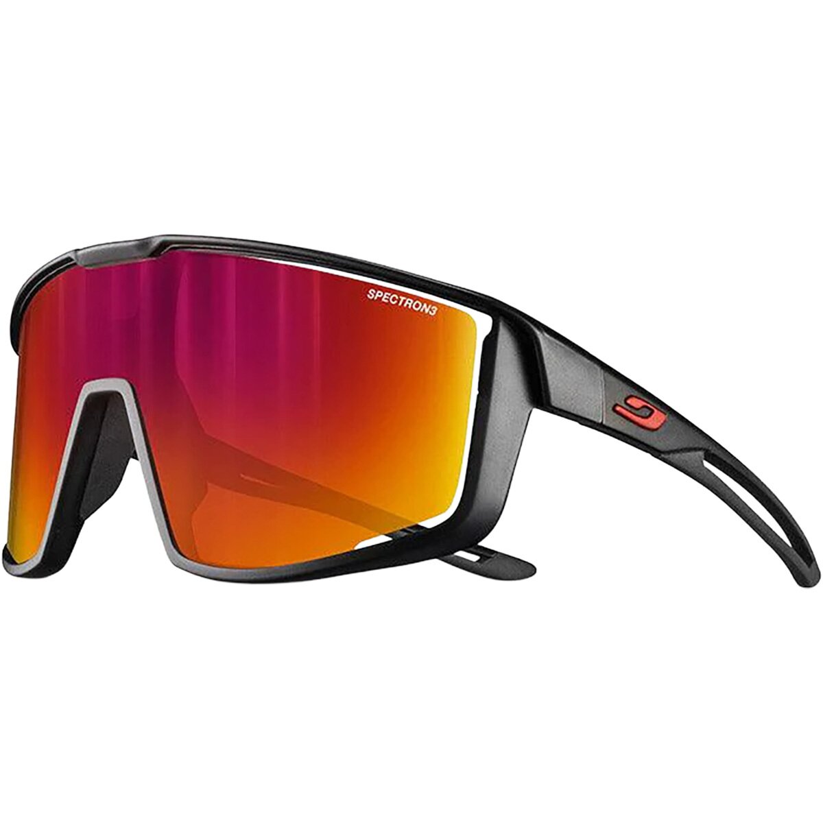 Julbo Julbo Fury Spectron 3 Sunglasses Black/Red Spectron 3, One Size