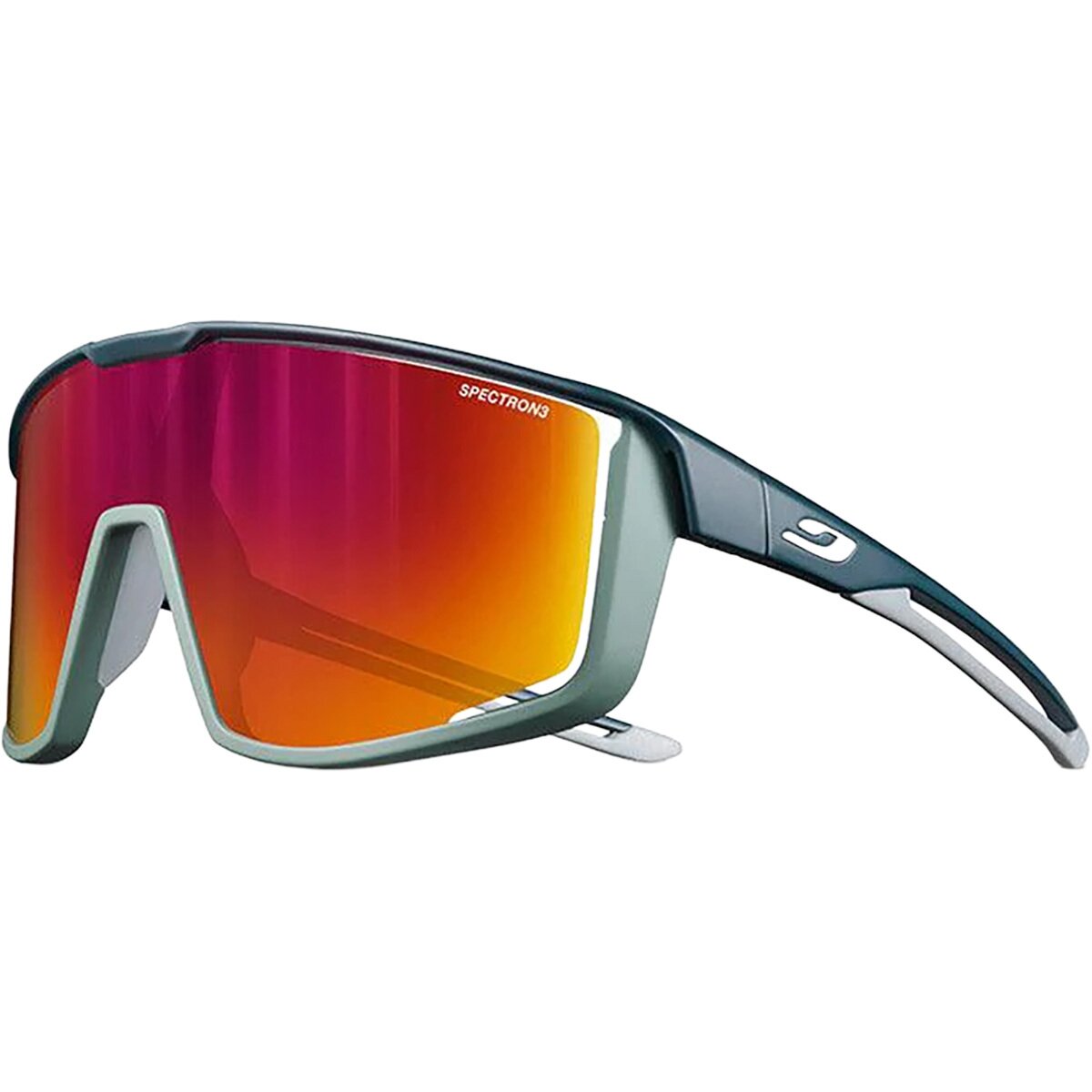 Image of Julbo Fury Spectron 3 Sunglasses Dark Blue/Green Grey-Spectron 3, One Size