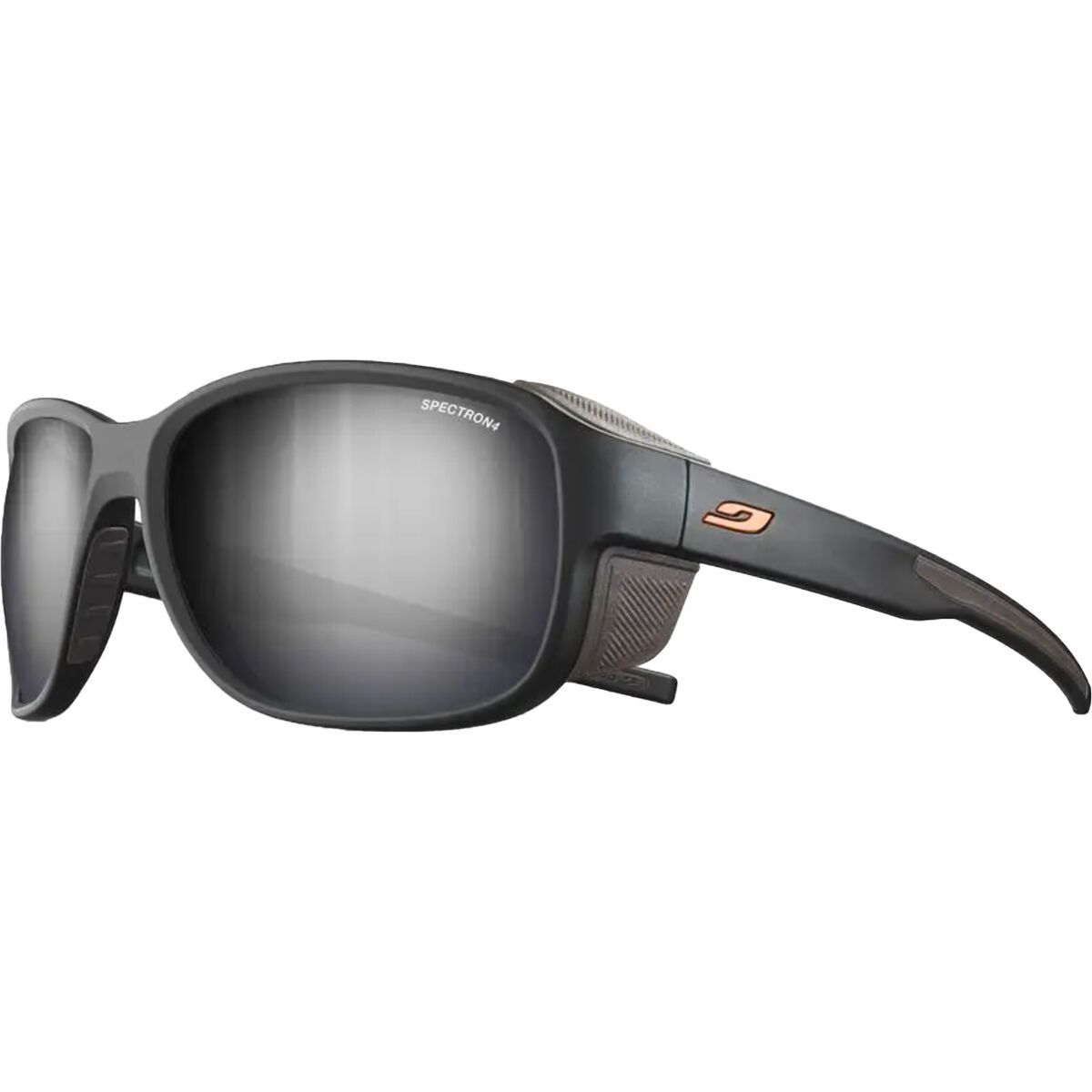Image of Julbo Montebianco 2 Sunglasses Black/Orange/Spectron 4, One Size