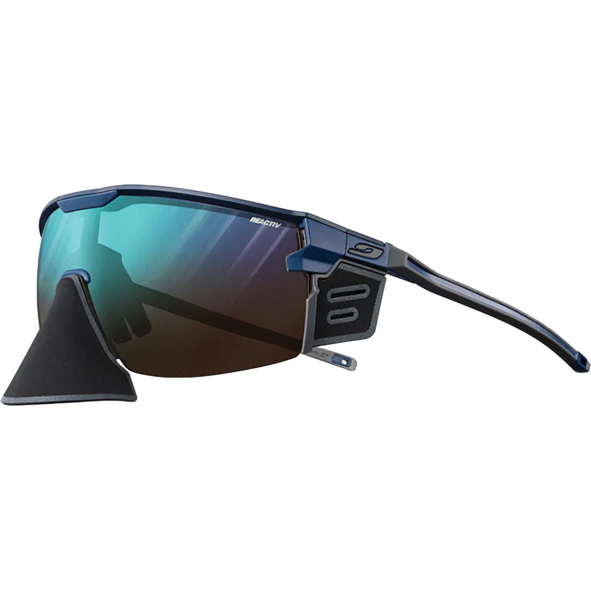 Image of Julbo Ultimate Cover Sunglasses Blue/REACTIV 2-4, One Size