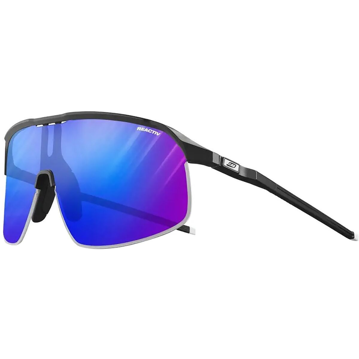 Image of Julbo Density REACTIV Sunglasses Black/Black 1-3 High Contrast, One Size